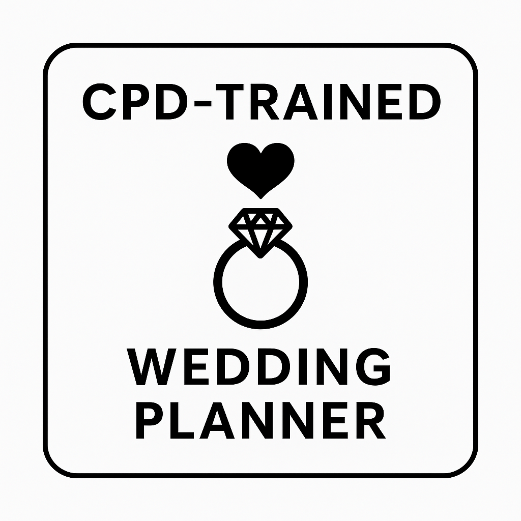 CPD‑Trained Wedding Planner badge